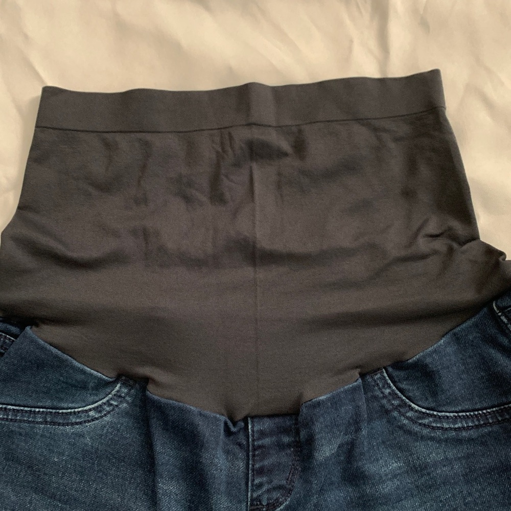 Indigo Blue Maternity Jeans, size medium